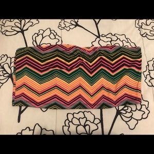 Neon Bandeau Top 💚💛